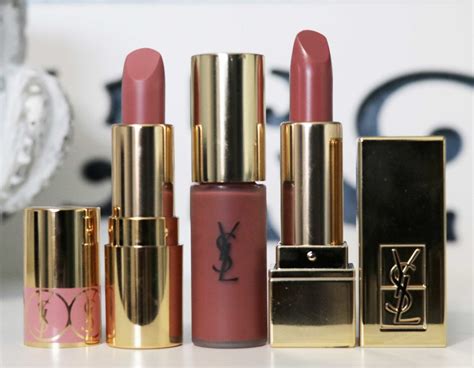 YSL Mini Lip Wardrobe Lipstick Swatches and 